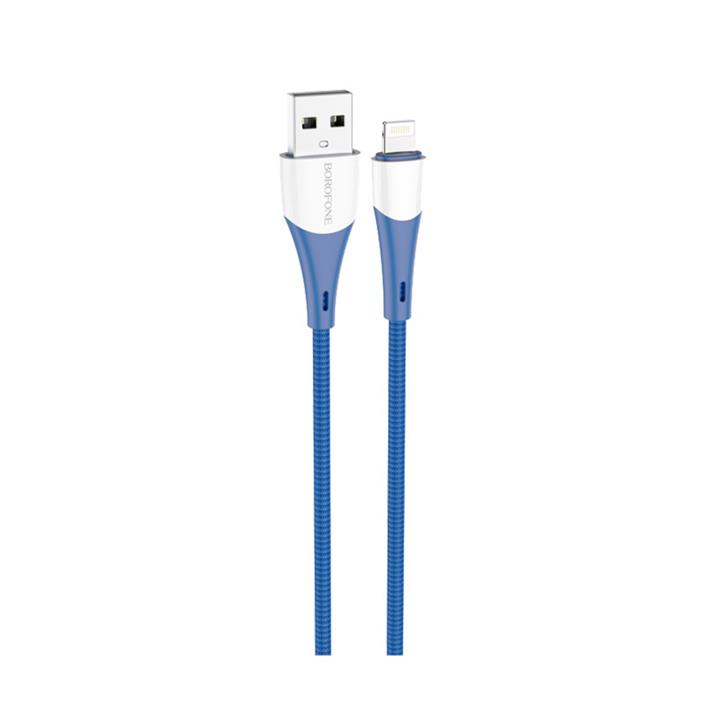کابل تبدیل  USB به لایتنینگ بروفون مدل BX61 طول 1 متر